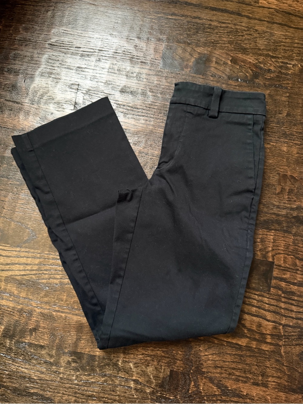 Aritzia Sunday Best Black Straight-Leg Trousers